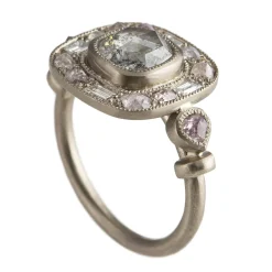 Tomfoolery One-Of-A-Kind ‘Natural Pink Diamond’ Art Ring Discount