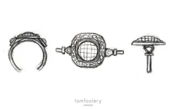 Tomfoolery One-Of-A-Kind ‘Natural Pink Diamond’ Art Ring Discount