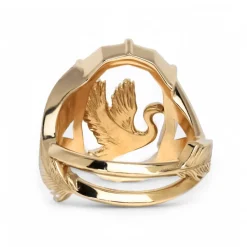 Tomfoolery One-Of-A-Kind Odette Swan Portrait Ring Sale