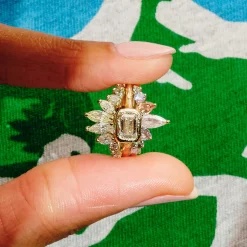 Tomfoolery One-Of-A-Kind Pastel Unicorn Tiara Ring Discount