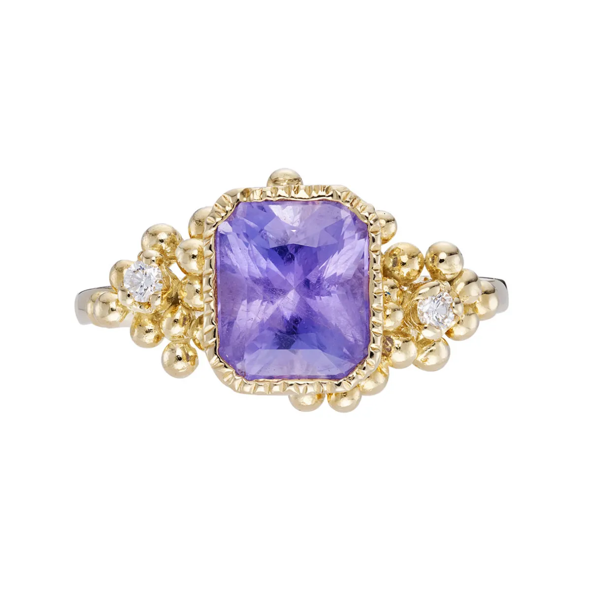 Tomfoolery One-Of-A-Kind Purple Sapphire Ring Outlet