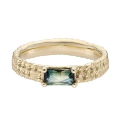 Tomfoolery One-Of-A-Kind Radiant Sapphire Woven Ring Online