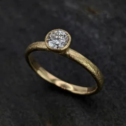 Tomfoolery One-Of-A-Kind Rosa 0.5ct Ocean Diamond Engagement Ring Online