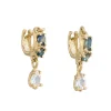 Tomfoolery One-Of-A-Kind Sapphire & Topaz Drop Earrings Discount