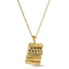 Tomfoolery One-Of-A-Kind Tabula Rasa Sapphire Pendant Hot