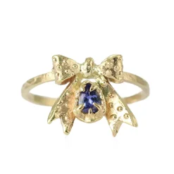 Tomfoolery One-Of-A-Kind Tanzanite Bow Ring Clearance
