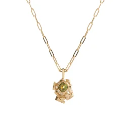 Tomfoolery One-Of-A-Kind Tourmaline & Diamond Treasure Reign Necklace Best