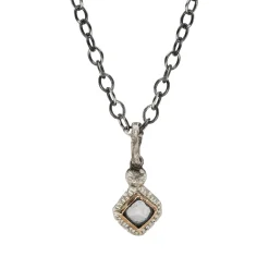 Tomfoolery One-Of-A-Kind White Sapphire Signature Pendant Outlet