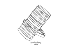 Tomfoolery OOAK ‘Simplicity’ Art Ring Outlet