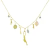 Tomfoolery Opal & Diamond Droplet Bibelo Necklace Best