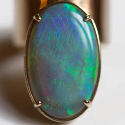 Tomfoolery Opal Monolith Art Ring Outlet