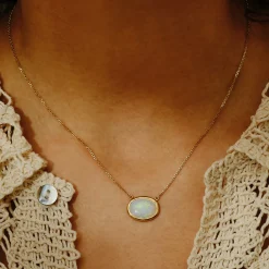 Tomfoolery Opal Oval Pendant Best