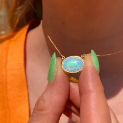 Tomfoolery Opal Oval Pendant Best