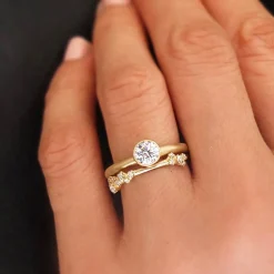 Tomfoolery Orbit Diamond Cluster Ring New