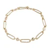 Tomfoolery Organic Diamond & 9ct Rose Gold Bracelet Outlet