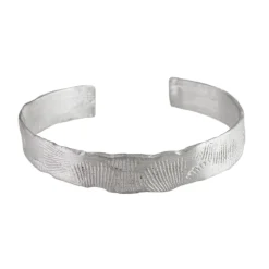Tomfoolery Organic Silver Cuff Bracelet Sale
