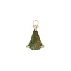 Tomfoolery Orion Verdant Green Turquoise Charm Clearance