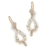 Tomfoolery Orphée Aux Enfers Pearl Drop Earrings New
