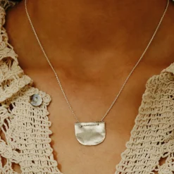 Tomfoolery Oslo Silver Necklace Outlet