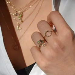 Tomfoolery Ouroboros Ring Fashion