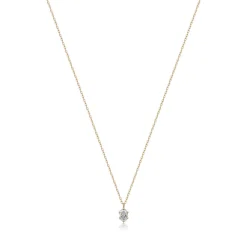 Tomfoolery Oval Diamond Pendant Hot