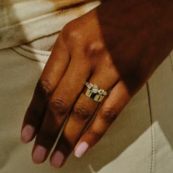 Tomfoolery Oval Mixed Cut Diamond Ring Sale