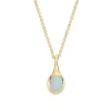 Tomfoolery Oval Opal Pendant Outlet