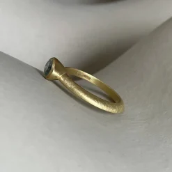 Tomfoolery Oval Sapphire Ivana Ring Hot