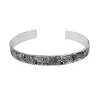 Tomfoolery Oxidised Silver Moon Crafter Bangle Clearance