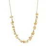 Tomfoolery Paillettes Necklace in 14ct yellow gold Online