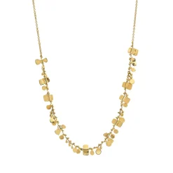 Tomfoolery Paillettes Necklace in 14ct yellow gold Online