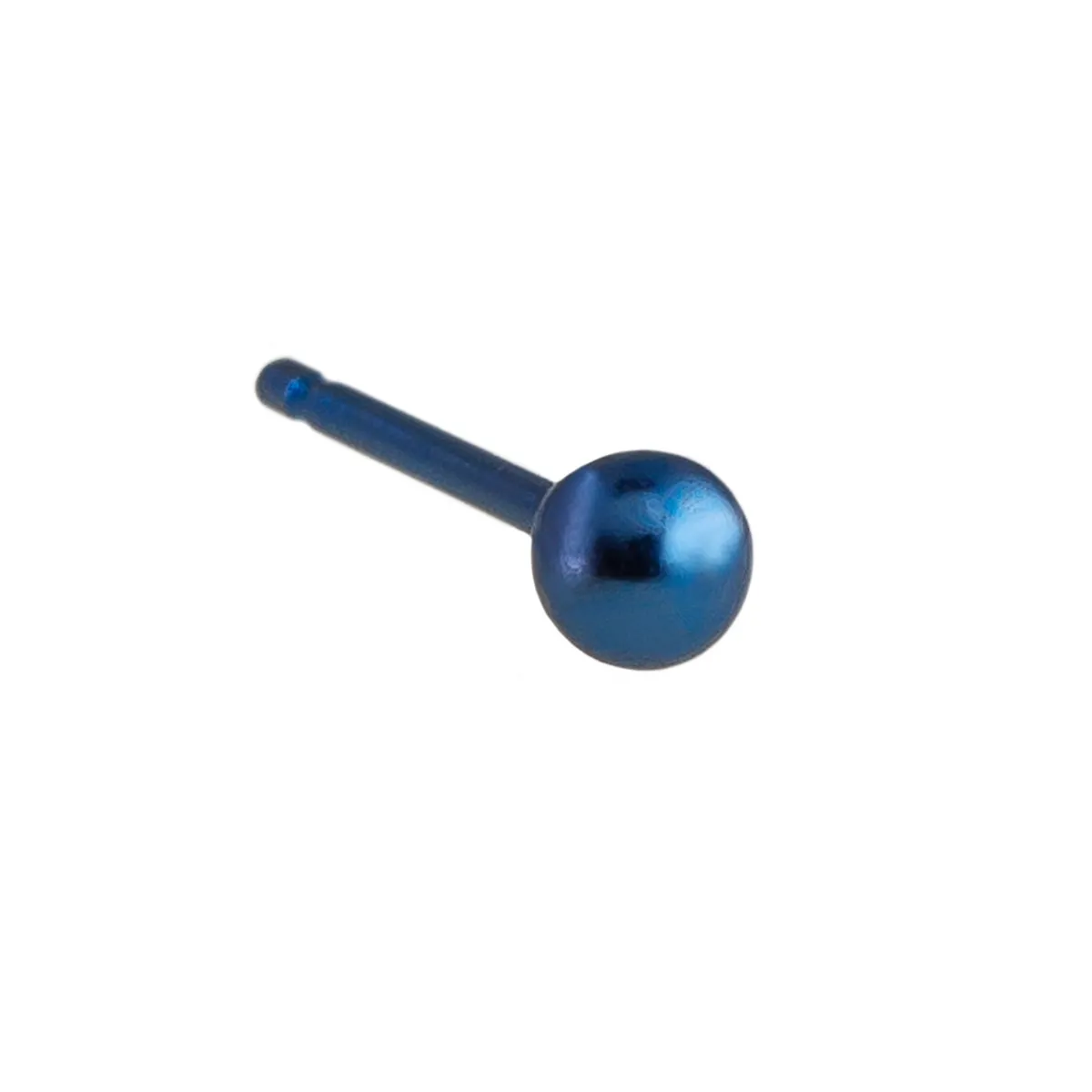 Tomfoolery Pair of 3mm Titanium Ball Studs Online
