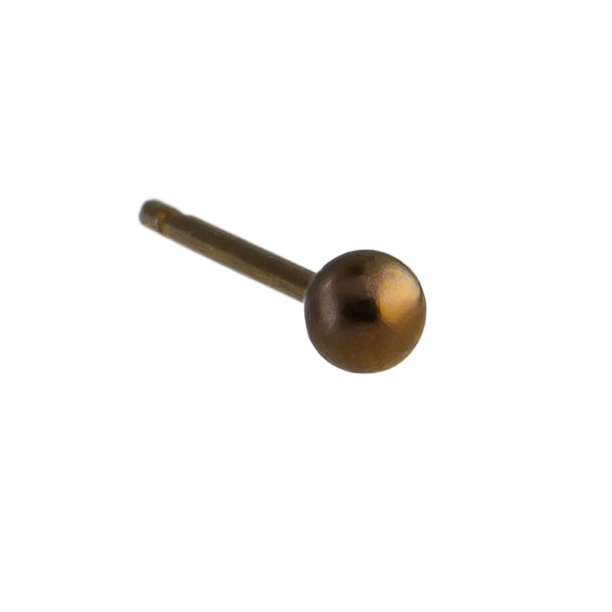 Tomfoolery Pair of 3mm Titanium Ball Studs Online