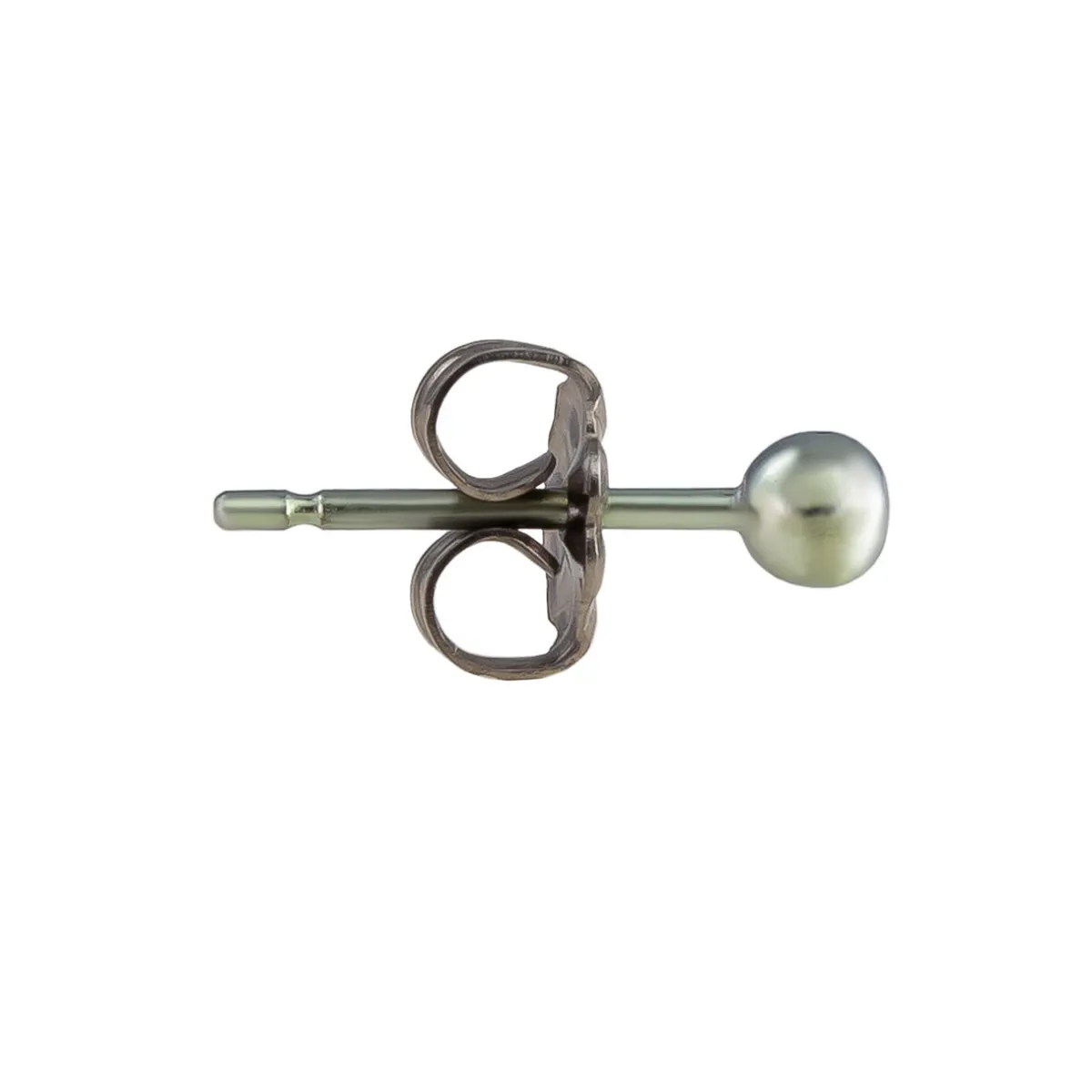 Tomfoolery Pair of 3mm Titanium Ball Studs Online