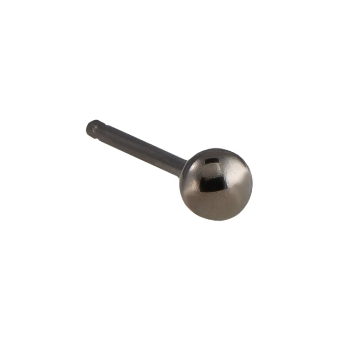 Tomfoolery Pair of 3mm Titanium Ball Studs Online