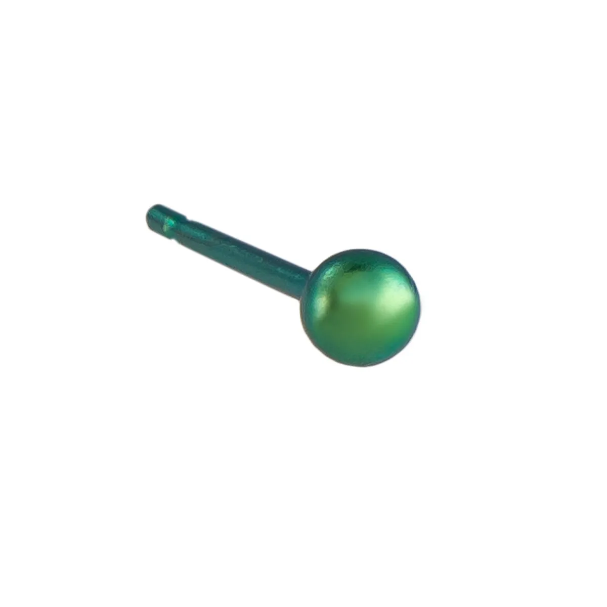 Tomfoolery Pair of 3mm Titanium Ball Studs Online