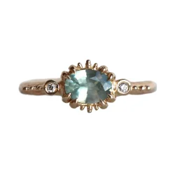 Tomfoolery Pale Blue Montana Sapphire Gypsy Cove Ring Best