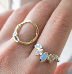 Tomfoolery Palm Paradise Opal Ring Outlet