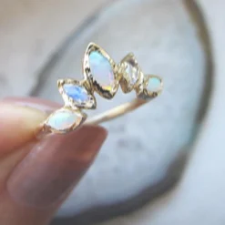 Tomfoolery Palm Paradise Opal Ring Outlet