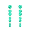Tomfoolery Paloma Earrings Citric Green Hot