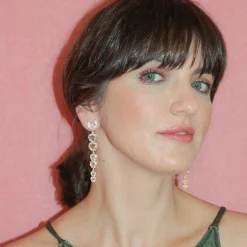 Tomfoolery Paloma Earrings Iridescent Outlet
