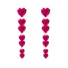 Tomfoolery Paloma Earrings Rosa Discount