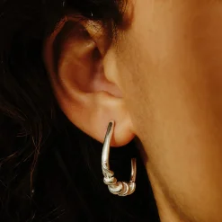 Tomfoolery Paloma Hoop Earrings Fashion
