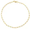 Tomfoolery Paperclip Oval Link Chain Bracelet Hot