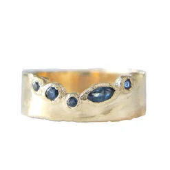 Tomfoolery Passage Sapphire Ring Hot