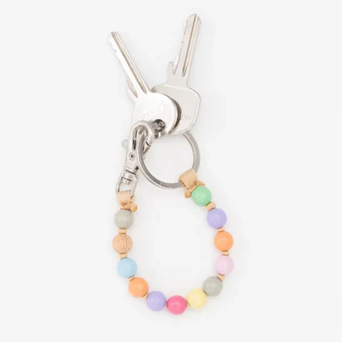 Tomfoolery Pastel Mix Perlen Short Wooden Beaded iPhone & Keychain Hot