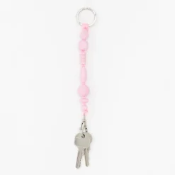 Tomfoolery Pastel Rose Perlen Bunter Short Wooden Beaded iPhone & Keychain Sale