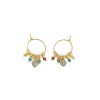 Tomfoolery Pastiglia Mini Labradorite Hoop Earrings Online