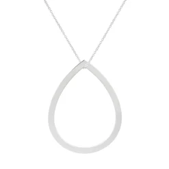 Tomfoolery Pear Long Drop Pendant New