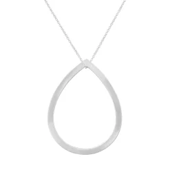 Tomfoolery Pear Long Drop Pendant New